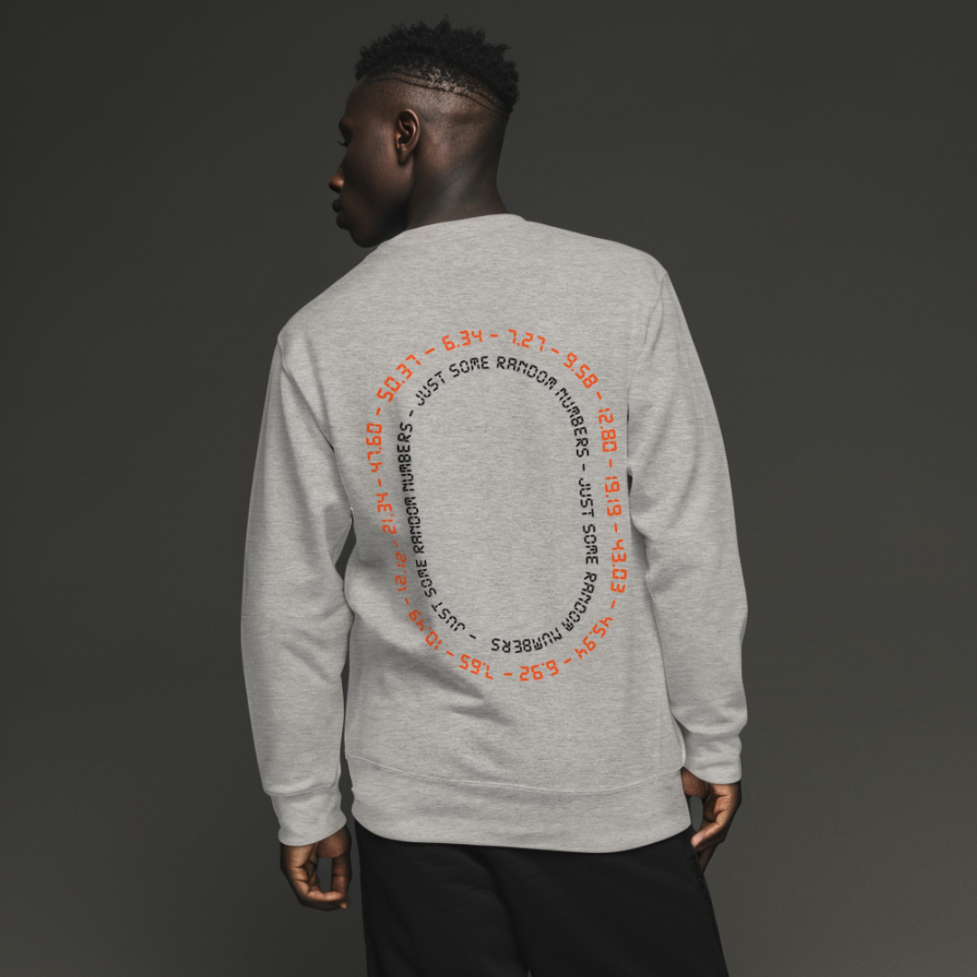 Random Numbers Sweatshirt