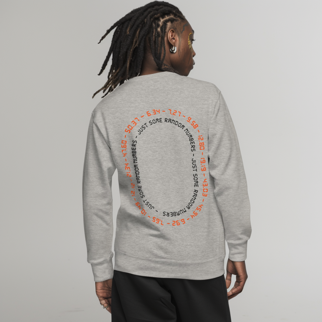 Random Numbers Sweatshirt