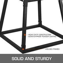 12/18/24/30 inch Plyometric Jump Boxes Plyo Box Platform Black For Home Gym Training Conditioning Strength Training 3/4pcs