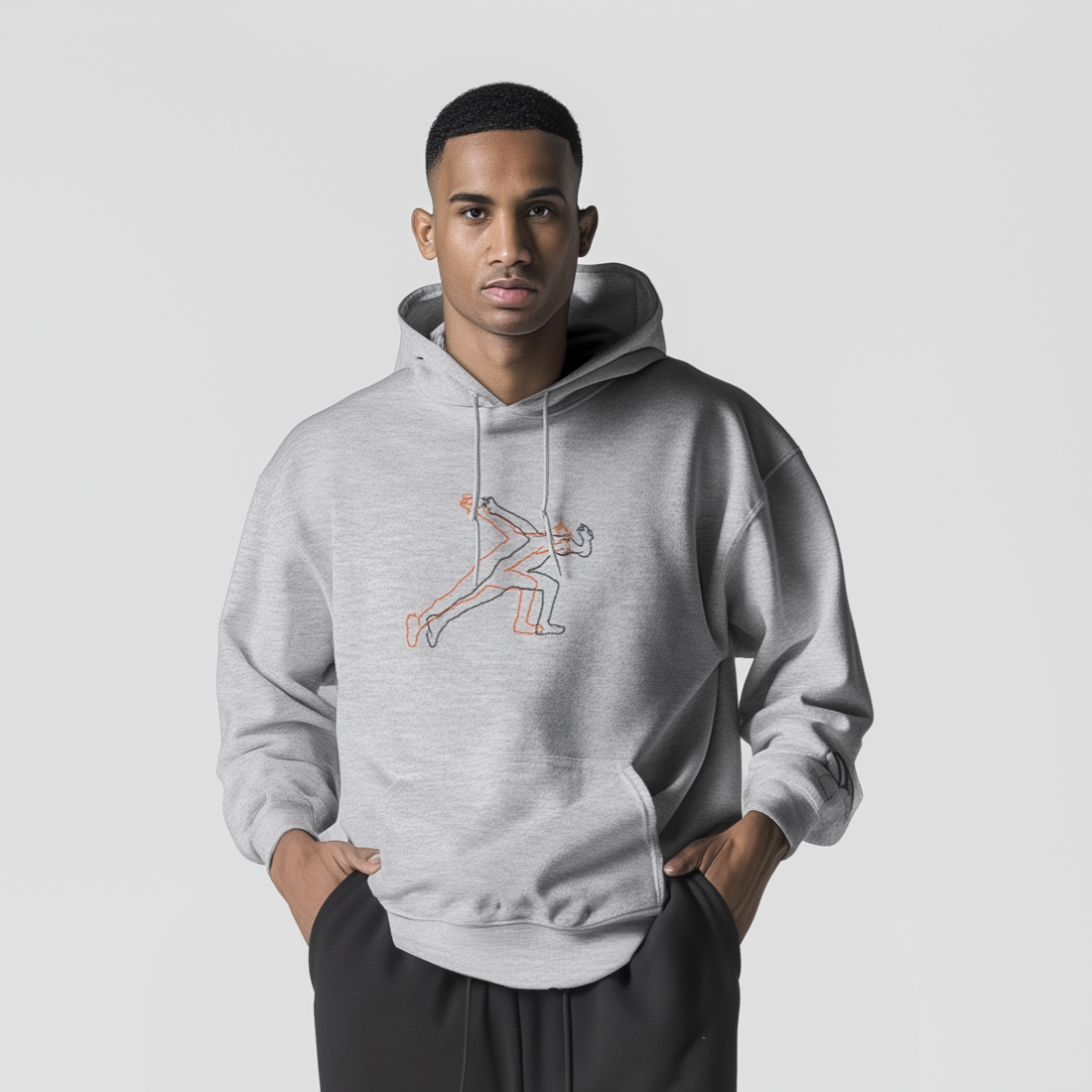Duel Hoodie - Grey