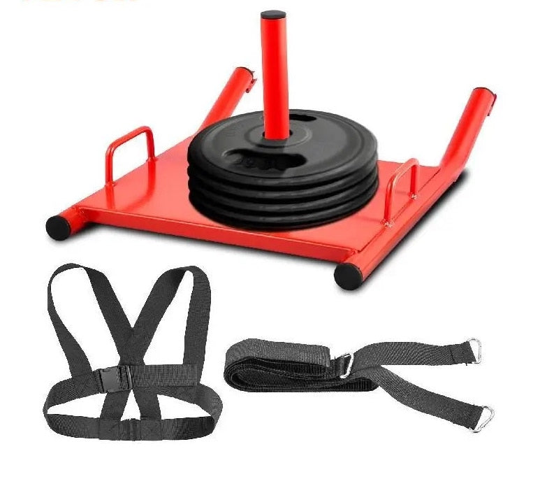 Weighted Sled w/ Adjustable Shoulder Harness