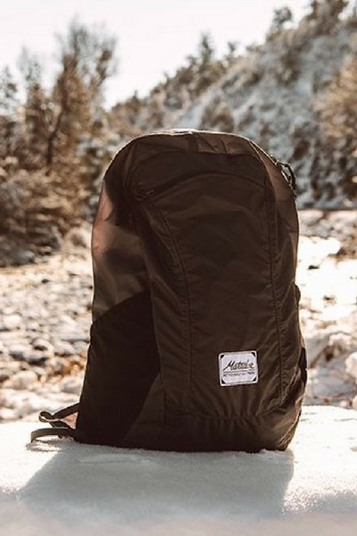 Perfect for travel, day trips, and hikes.  Packs away to fit in the palm of your hand.