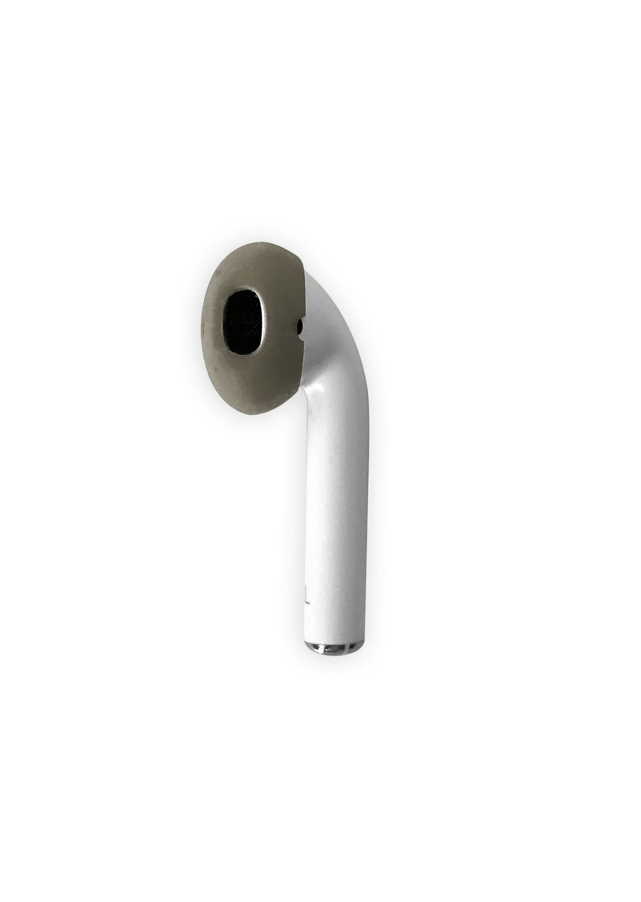 AirPods & Apple Earbuds Skins | STEALTH (Smoke)

* AERZ is a simple comfortable AirPod and Apple Earbud 2.0 solution that improves the sound quality and comfort of your Apple AirPods and Apple Earbud 2.0
    * Soft high quality silicone cover skins improve the comfort of Apple AirPods and Apple Earbuds 2.0 allowing you to wear your AirPods or Earbuds for hours on end without discomfort
    * AERZ dramatically improves the audio quality of Apple AirPods and Apple Earbuds 2.0 by air sealing AirPods and Earbud