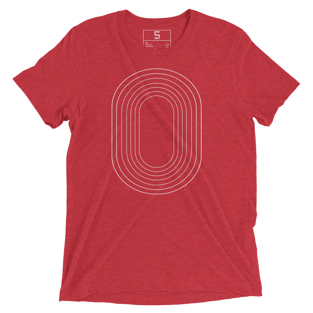 Track Oval Tee - Red