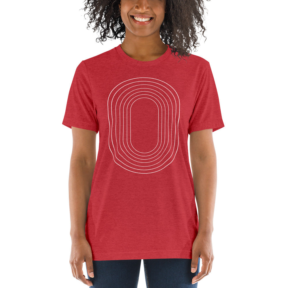Track Oval Tee - Red